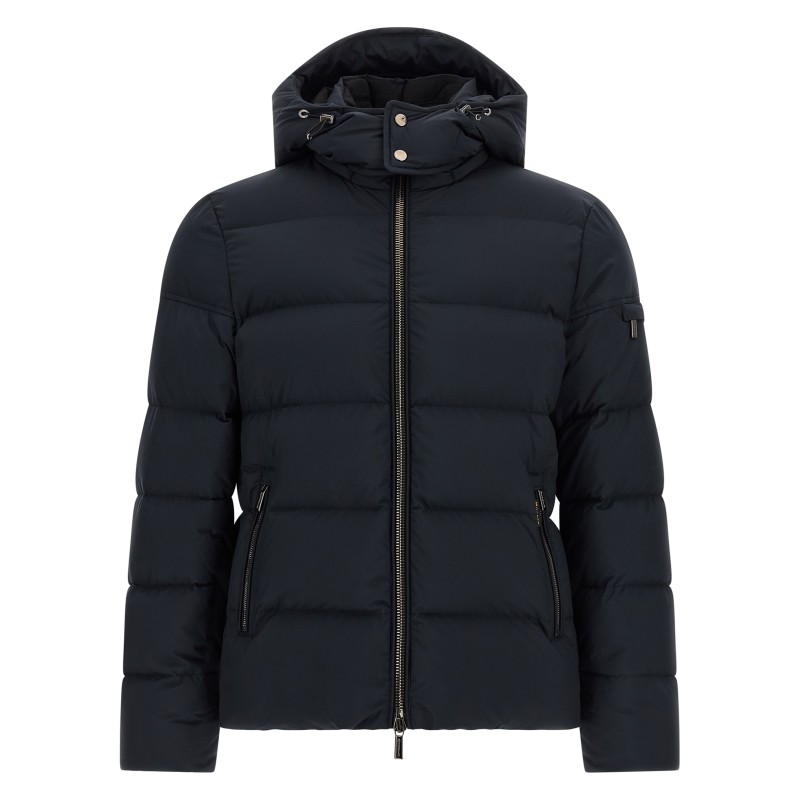 'Brett' - 'Acqua' line bomber jacket