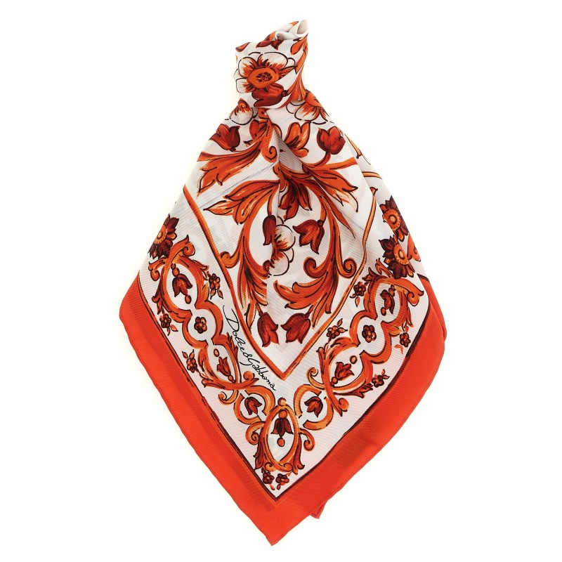 'Maiolica' scarf