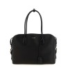 Large leather shopping bag