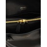 Large leather shopping bag