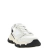 Mesh and suede sneakers