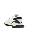 Mesh and suede sneakers