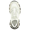 Mesh and suede sneakers