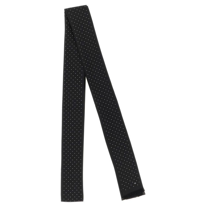 Polka dot scarf