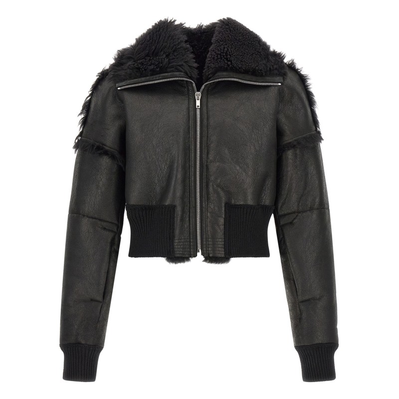 'Flight Jkt Cropped' bomber jacket