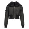 'Flight Jkt Cropped' bomber jacket