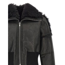 'Flight Jkt Cropped' bomber jacket