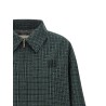 Check cotton blouson