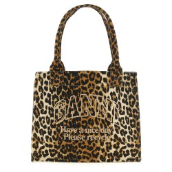 'Leopard' large shopping bag