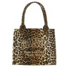 'Leopard' large shopping bag