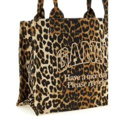 'Leopard' large shopping bag