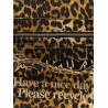 'Leopard' large shopping bag