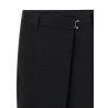 Wrap-up bermuda shorts