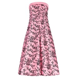 'Mikado floreale' dress