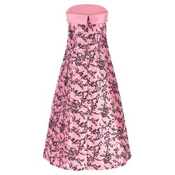 'Mikado floreale' dress