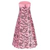 'Mikado floreale' dress