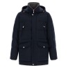 Wool flannel parka