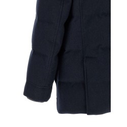 Wool flannel parka