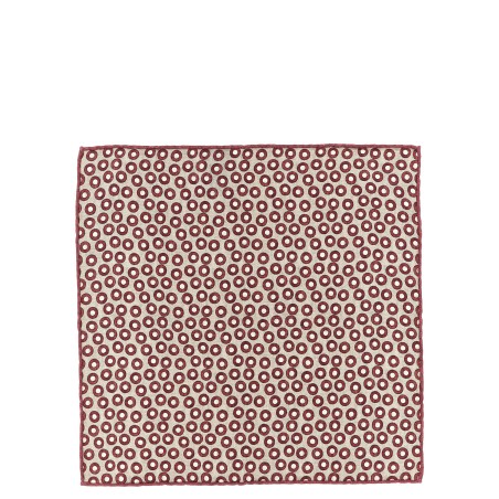 Polka dot pocket clutch bag