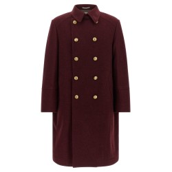 Cashmere double-breasted coat