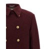 Cashmere double-breasted coat