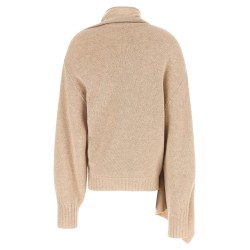 Sweater with scarf
