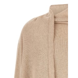 Sweater with scarf