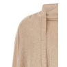 Sweater with scarf