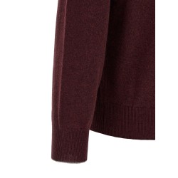 Half-zip cashmere sweater