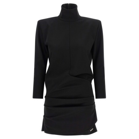 Structured shoulder dress
