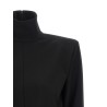Structured shoulder dress