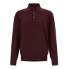 Cashmere knit polo shirt