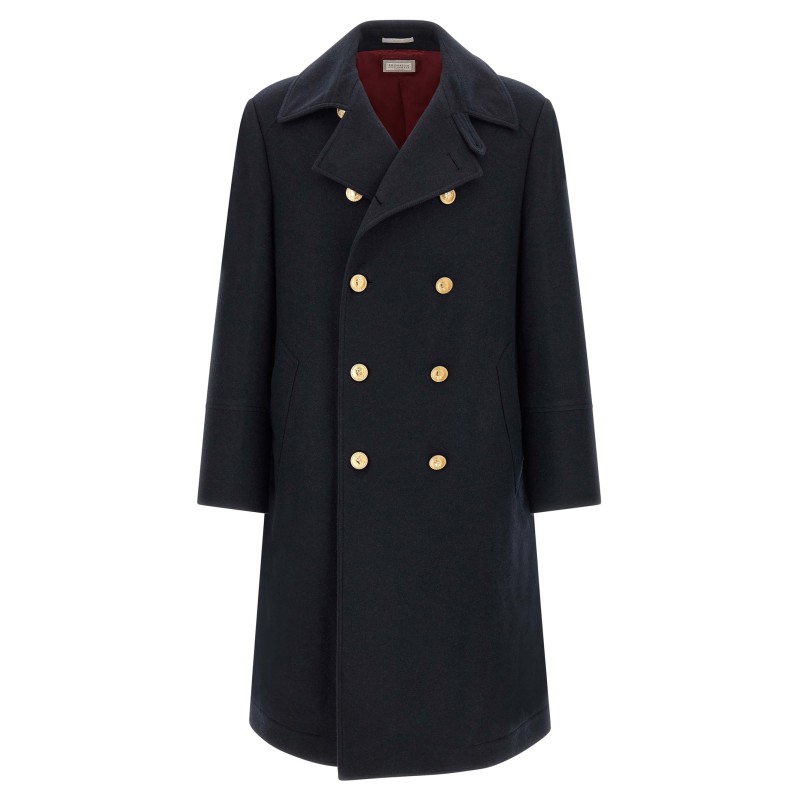 Double-breasted coat