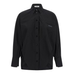 Shaped hem shirt