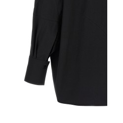 Shaped hem shirt