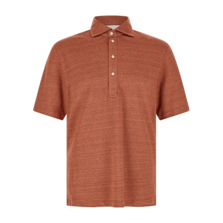 Polo jersey mélange