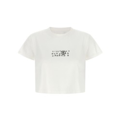 'Numeric Signature MM6' upside down T-shirt