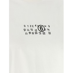 'Numeric Signature MM6' upside down T-shirt