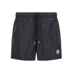 Logo patch swim shorts