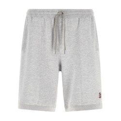 Double knit bermuda shorts