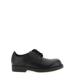 'Biker' lace up shoes