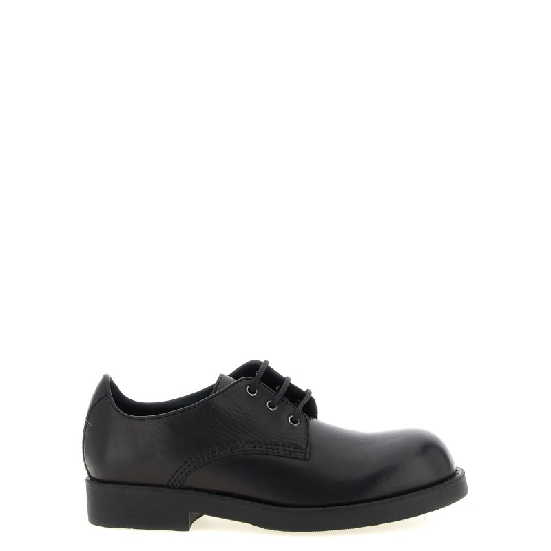 'Biker' lace up shoes