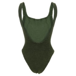 'Square Neck' one-piece swimsuit