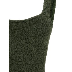 'Square Neck' one-piece swimsuit