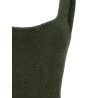 'Square Neck' one-piece swimsuit