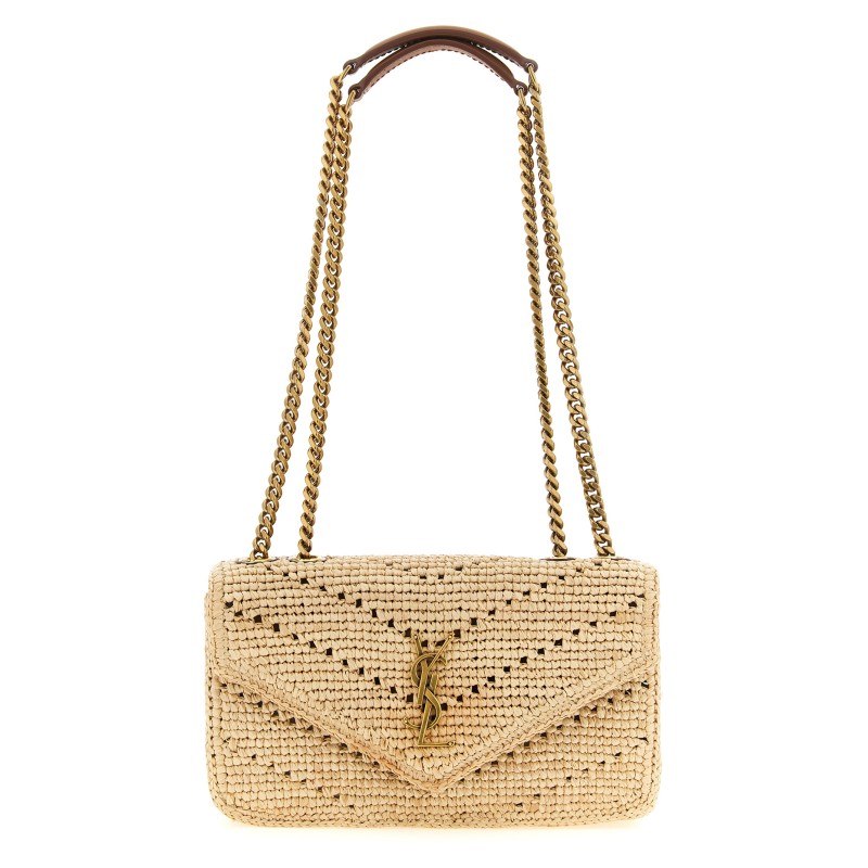 Small Loulou raffia bag