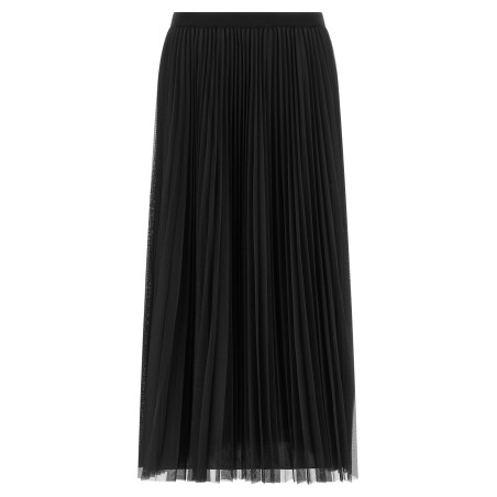 Tulle pleated skirt