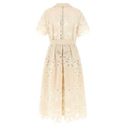 Carving embroidery dress