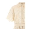 Carving embroidery dress