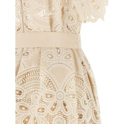 Carving embroidery dress